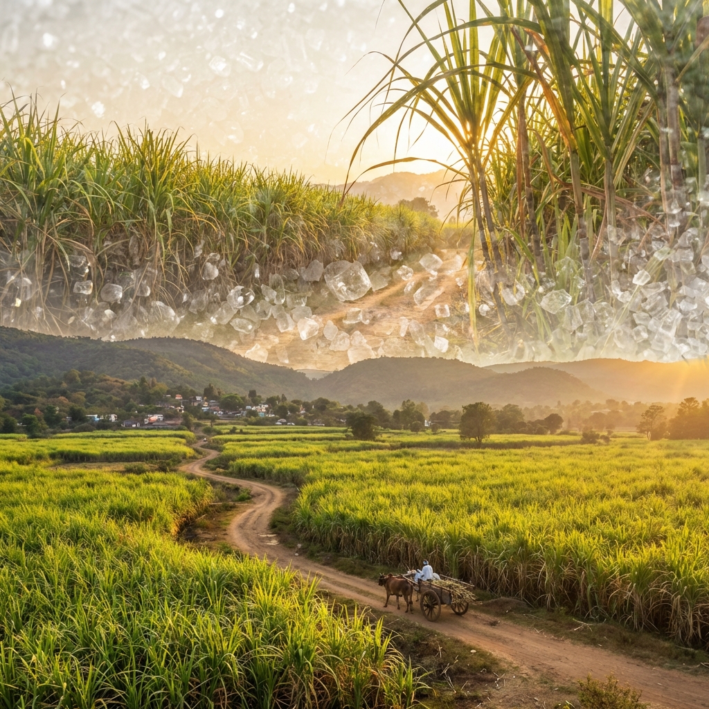 Harvesting Sugarcane